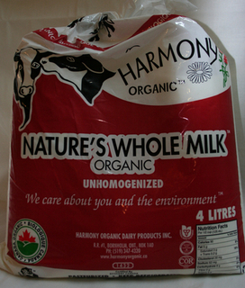 Milk - 4L Bag - 3.8% Whole - UnHomogenized